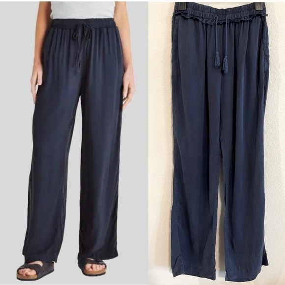 Chelsea & Violet Women’s Pants Small Blue Contemporary Classic Casual Bohemian - Picture 1 of 13